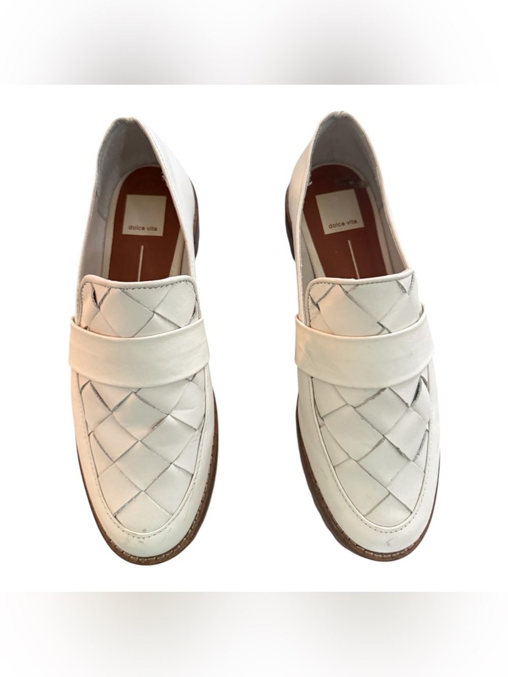 Dolce Vita Aubree Woven Loafers Size 8
